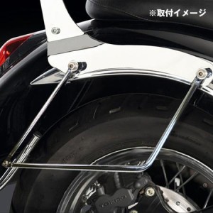 バイク用 サイドバッグサポート 1点可動式[I] or 2点可動式 [II]　サドルバッグ用ステー 左右セット