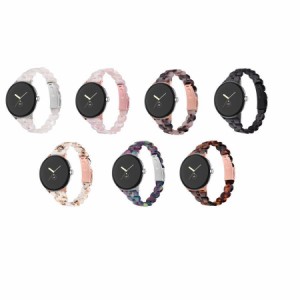 樹脂時計バンド Pixel Watch 交換バンド Google グーグル ピクセル ベルト 軽量 スタイリッシュ スマートウォッチバンド クイックリリー