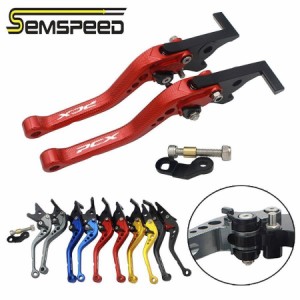 SEMSPEED 3D Rhombus Short パーキング ブレーキ レバー ホンダ PCX125 PCX150 2010年-2020年 バイク ブレーキ クラッチ ロック レバー