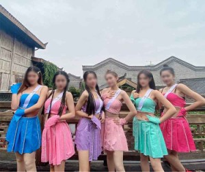 全6色 大人 レディース 韓国 アイドル ダンス衣装 セットアップ チアガール S M L XL  ジャズ ダンス衣装 ヘソ出し スカート 袖なし k-po