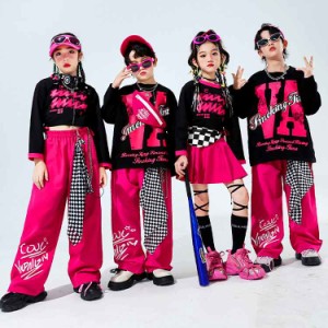 キッズダンス衣装 韓国 子供服 k-pop 衣装 小学生 中学生 ダンス衣装 セットアップ キッズ ヒップホップ 女の子 男の子 ファッション ダ