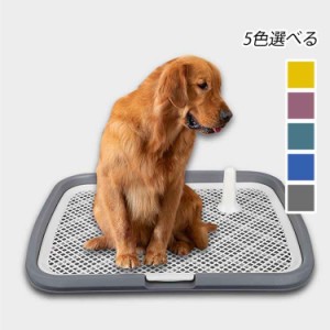 犬 トイレトレー 犬 トイレ 特大 犬 トイレトレー 飛び跳ね防止 ステップ しつけ トイレトレーニング 犬用トレイボックス屋内 屋外 65*50