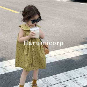 ワンピース 子供 女の子 子供服 ノースリーブ キッズ ベビー服 子供ドレス 卒園式 ピアノ 発表会 卒業式 韓国子ども服 春夏 おしゃれ 可