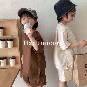 セットアップ キッズ ベビー服 女の子 男の子 子供服 tシャツ 半袖 ショートパンツ 韓国こども服 ジュニア 夏服 おしゃれ 可愛い 赤ちゃ