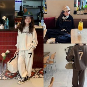 スウェットセット 子供服 ジャージ 長袖 パーカー キッズ 2点セット カジュアル 女の子 パンツセット スポーツウェア 春 秋