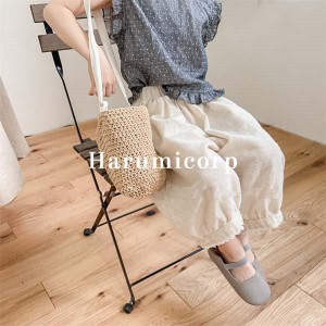 七分丈パンツ キッズ 女の子 夏 子供服 パンツ ジュニア 韓国子ども服 ズボン ボトムス ポケット ベビー服 おしゃれ 可愛い 誕