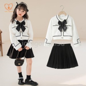 入園式 入学式 入卒服 女の子 ポレロ ジャケット プリッツスカート スーツ 可愛い オシャレ 子供服 フォーマル 七五三 結婚式 ピアノ発表