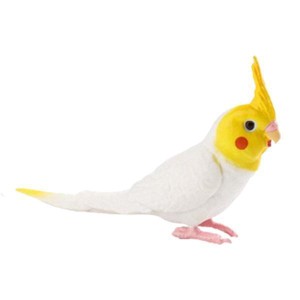 ミニチュアオウム オウムの置物 おもちゃ 学習ツール 鳥 動物の彫刻 庭の鳥の飾り パーティーの記念品 ケーキトッパー