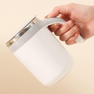 電気自己攪拌コーヒーマグマグネチックミキサーマグカップ用キッチンコーヒーミルクホワイト
