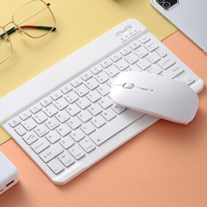 Bluetoothキーボード ワイヤレスキーボード マウス セット 高速接続 静か 快適 長距離接続 高速 安定 高互換性 コンパクト オンライン授