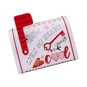 メールボックス おもちゃ バレンタインデー 装飾 トリートボックス グリーティングカード用 キャンディー スナック ホワイト