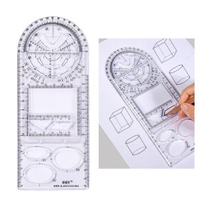 多機能描画定規角度測定テンプレートツール高校