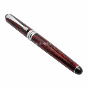 ノーブランド品 細かい 赤い ペン 万年筆
