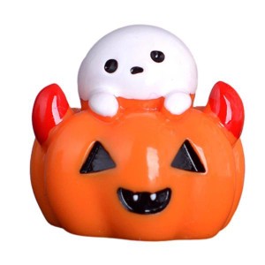 パーティー用品用ミニハロウィン置物ホリデーガーデン装飾アクセサリーカボチャゴースト