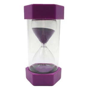 プラスチック砂時計砂時計砂時計砂時計タイマー40分紫