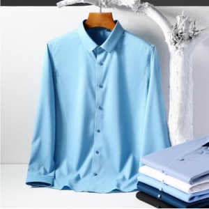 シャツ メンズ メンズシャツ 長袖シャツ メンズ アロハシャツ ワイシャツ 形態安定加工 洗える ステッチなし 滑らか ノーアイロン