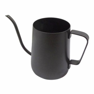 ステンレス鋼のコーヒーポットのグースネックのコーヒーやかんの茶鍋の黒350ml