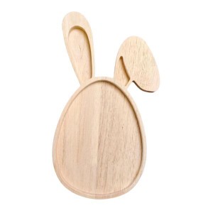 ウサギの形のシャルキュトリーボード ディナートレイ 新築祝い ギフト フルーツケーキ ウサギの頭用