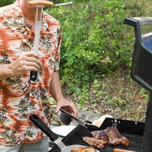 ステンレス鋼BBQツールセットキャンプ用品アウトドアクッキングツールキットキャンプアクセサリーキャリングバッグ付きクッキングガジェ