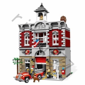 LEGOレゴ10197互換品 ファイヤーブリゲード しょうぼうしゃ ブロック 知育 趣味 手作り 車 おもちゃ 男の子 5歳6歳7歳 誕生日 クリスマス