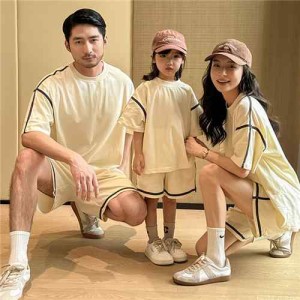 親子 ペアルック 2点セット ペア 無地 夏服 親子コーデ 赤ちゃん 親子ペアルック ペアｔシャツ 半袖 コーデ 夏 家族 お揃い tシャツ ブラ