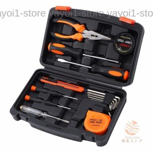 ホームツールセット 工具セット 15点セット 家庭用 大工道具セット DIYセット 作業工具セット 電気製品メンテナンス用セット 家具組み立