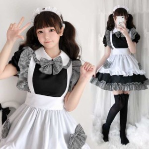 メイド　コスプレ ロリータ ゴスロリ 衣装 ロリータ ワンピース 　春 夏 秋 冬 　ジャンパースカート アニメ　ハロウィン cosplay lolita