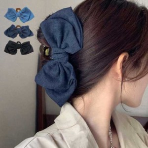 リボンヘアクリップ レディース まとめ髪ヘアアクセサリー オルチャン アクセ ヘアアレンジジュエリー アクセサリー レディースジュエリ