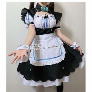 メイド コスプレ メイド服 猫 ハロウィン仮装 コスチューム ハロウィン衣装 仮装 メイド喫茶 メイドカフェ パーティー 学園祭 文化祭 女