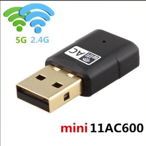 かんたん設定 ハイパワーアンテナ 高速無線LAN 親機 WiFi 子機 11ac/n/a/g/b 433+150Mbps デュアルバンド USBアダプター AC