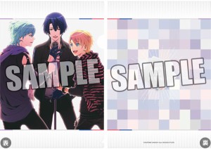 送料無料！うたの☆プリンスさまっ♪◆クリアファイル◆SHUFFLE UNIT CD Ver.◆藍・真斗・翔◆新品◆