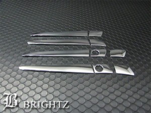 BRIGHTZ レクサス IS250 GSE30 GSE35 メッキドアハンドルカバー ノブ ハーフタイプ LEXUS IS 250 DHC−NOBU−272