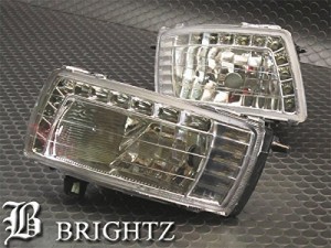 BRIGHTZ カローラランクス 121 124 LEDデイライト付き クリスタルフォグライト FOG−H−014