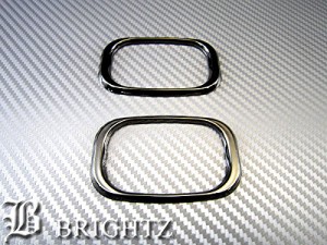 BRIGHTZ トヨタ カリーナED ST200 ST201 ST202 ST203 ST205 ブラックメッキサイドマーカーリング2PC SID−RIN−017