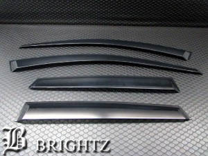 BRIGHTZ インプレッサ GH 最高級ライトスモークサイドバイザー INJ−V−003