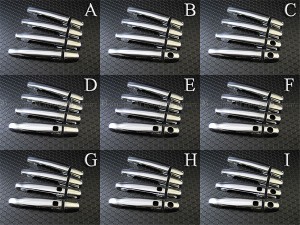 BRIGHTZ カムリ ACV30 ACV35 クロームメッキドアハンドルカバーノブ フルカバータイプ COR−NOBU−FS