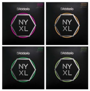 Daddario/ベース弦 NYXL Long Scale NYXL4095,NYXL45100,NYXL45105,NYXL50105,NYXL55110【ダダリオ】