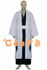 BLEACH ブリーチ 五番隊 隊長 藍染惣右介 あいぜんそうすけ 風  コスプレ衣装 COS 高品質 新品 Cosplay アニメ コスチューム