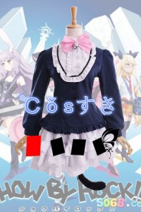 SHOW BY ROCK!! ギター  シアン  コスプレ衣装 COS 新品 Cosplay アニメ コスチューム 