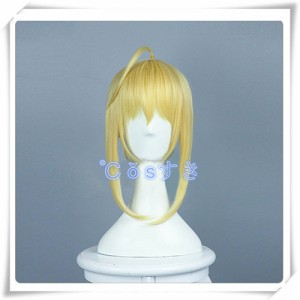 Fate/Zero　フェイト・ゼロ　Saber  セイバー　コスプレウィッグ 高品質  新品  Cosplay  かつら  専用ネット付