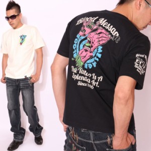 在庫限りセール SALE 30%off BLOOD MESSAGE[Screaming Hand]半袖 Tシャツ(BLST-830)ブラッドメッセージ【メール便送料250円】ポスト投函