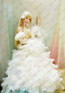 chobits　ちょびっツ  （ちぃ） Chii  風 コスプレ衣装 +ウィッグセット　クリスマス　ハロウィン　イベント仮装