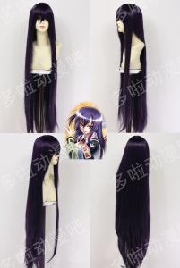 めだかボックス　黒神めだか　コスプレ　衣装　ウィッグ付き めだかボックス 黒神めだか コスプレ 衣装 ウィッグ付き