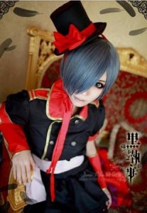 黒執事★シエル・ファントムハイ ヴ風 　 コスプレ衣装 cosplay コスチューム 