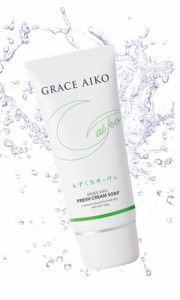 GRACE AIKO(グレース・アイコ)　グレース・アイコフレッシュクリームソープ＜ペースト生タイプ洗顔石けん＞