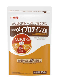 【※お取り寄せ】【明治】メイプロテインZn  大袋タイプ　400g (たんぽく質補給食品)　