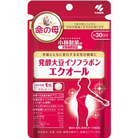 【小林製薬】栄養補助食品　発酵大豆イソフラボンエクオール 30粒