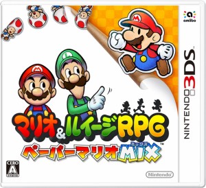 GAMEダッシュ*新品*【3DS】マリオ＆ルイージRPG ペーパーマリオMIX