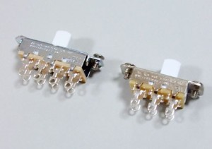 Montreux/No.8203/Switchcraft JG/JM switch ON-ON White【モントルー】