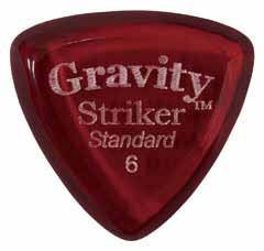 GRAVITY GUITAR PICK/GSRS6P アクリルピック Striker Standard【グラビティギターピック】【メール便発送代引き不可】